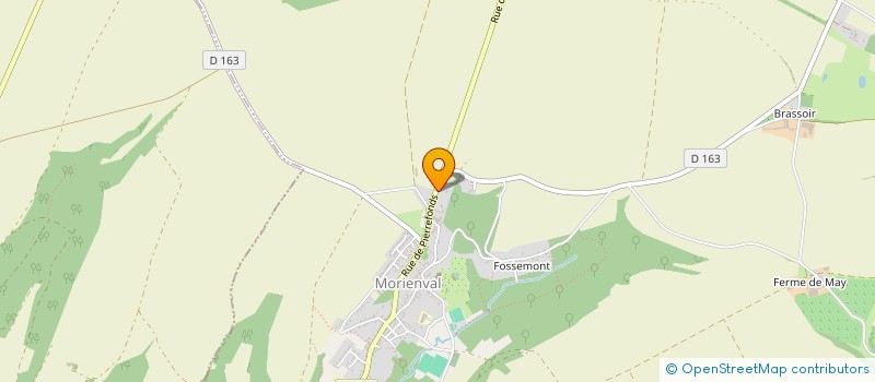 localisation de l'entreprise SCI BRIATTE  MORIENVAL