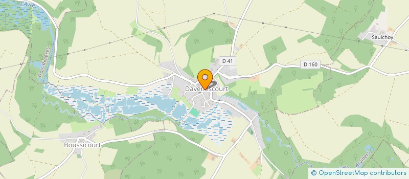 localisation de l'entreprise SCI BRIC  REMAUGIES