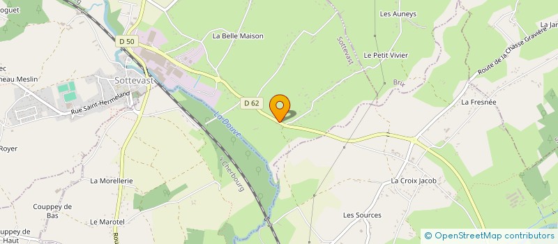 localisation de l'entreprise SCI BRIC2 à BRICQUEBEC-EN-COTENTIN