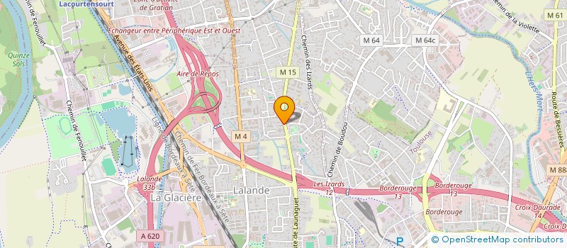 localisation de l'entreprise SCI BRICAFEU à TOULOUSE