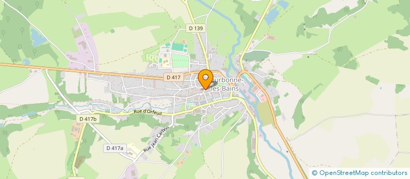 localisation de l'entreprise SCI BRICE à BOURBONNE-LES-BAINS