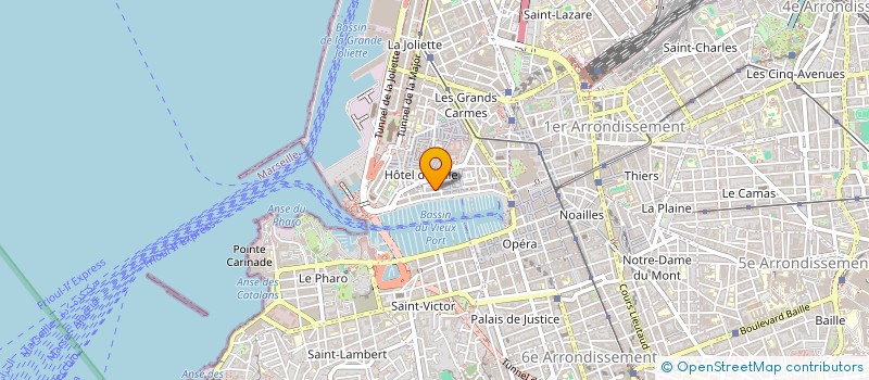 localisation de l'entreprise SCI BRICELINE à MARSEILLE