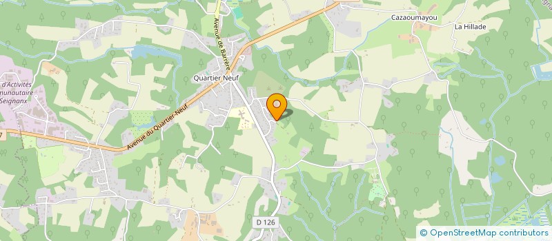 localisation de l'entreprise SCI BRICK UP  SAINT-MARTIN-DE-SEIGNANX