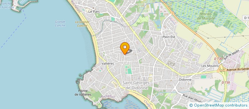 localisation de l'entreprise SCI BRIDE  SAINT-GEORGES-DE-DIDONNE