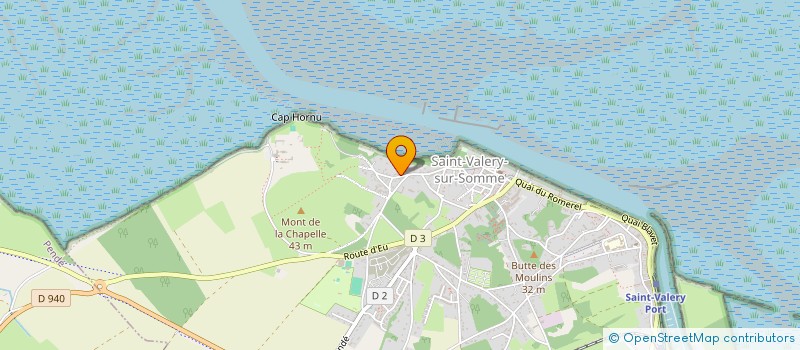 localisation de l'entreprise SCI BRIDENNE  SAINT-VALERY-SUR-SOMME