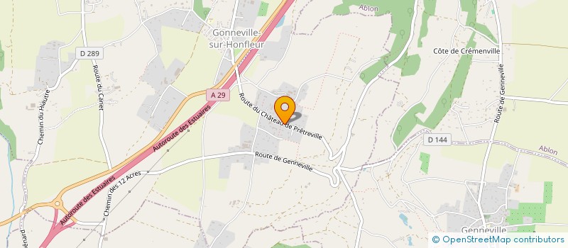 localisation de l'entreprise SCI BRIDGE NORMANDY INVEST  GONNEVILLE-SUR-HONFLEUR