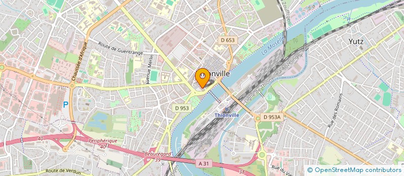 localisation de l'entreprise SCI BRIDIW à THIONVILLE