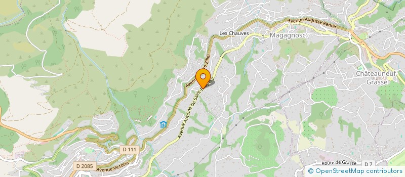localisation de l'entreprise SCI BRIDO à GRASSE