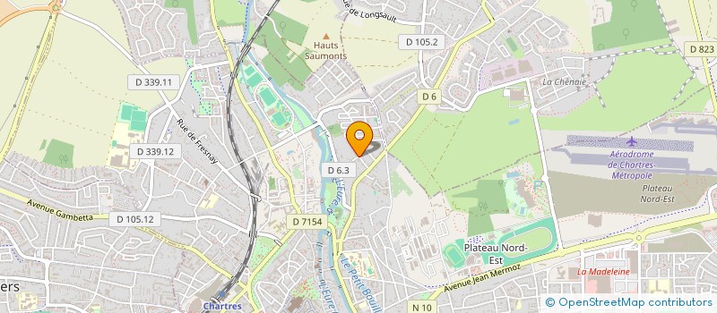 localisation de l'entreprise SCI BRIDOROFF à CHARTRES