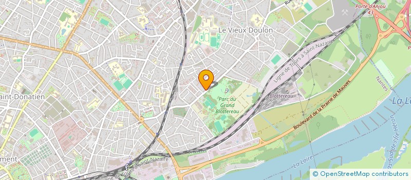 localisation de l'entreprise SCI BRIEG à NANTES