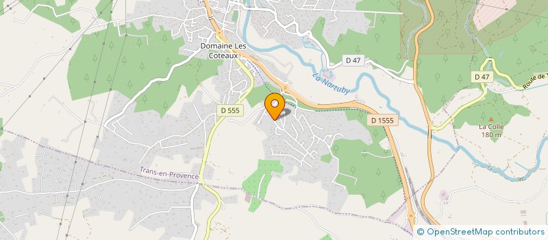 localisation de l'entreprise SCI BRIEND à TRANS-EN-PROVENCE
