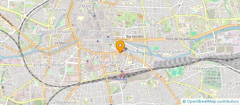 localisation de l'entreprise SCI BRIERE  RENNES
