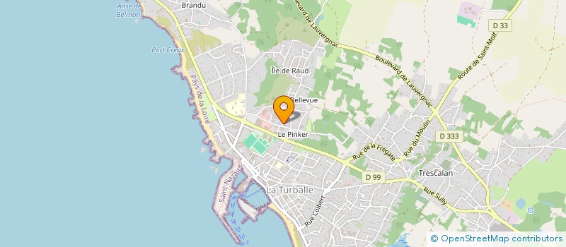 localisation de l'entreprise SCI BRIERE OCEANE  LA TURBALLE