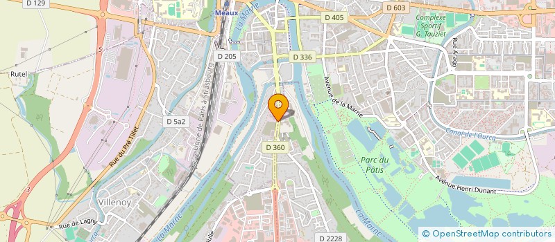localisation de l'entreprise SCI BRIEUDES à NANTEUIL-LES-MEAUX