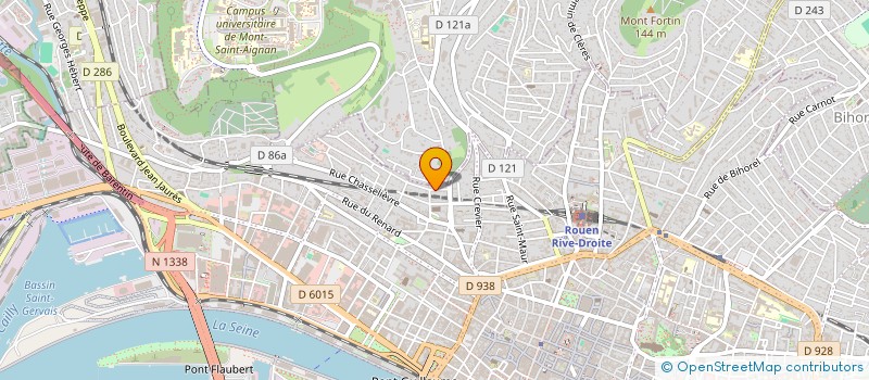 localisation de l'entreprise SCI BRIFAI  ROUEN