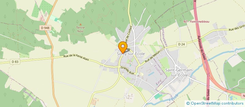 localisation de l'entreprise SCI BRIFILS  SOISY-SUR-ECOLE