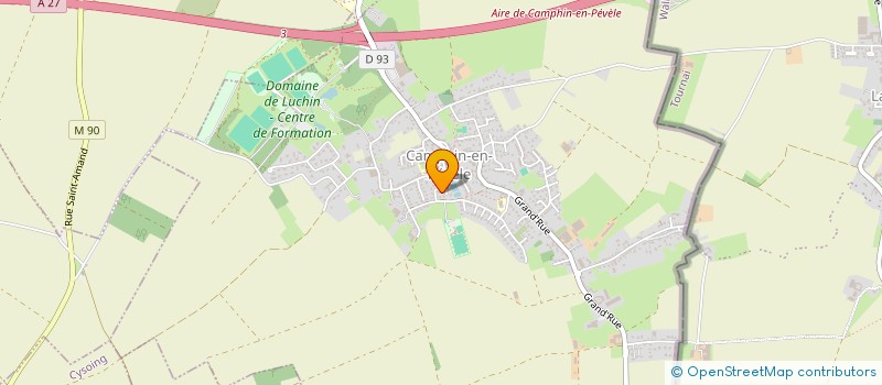 localisation de l'entreprise SCI BRIGARD à CAMPHIN-EN-PEVELE