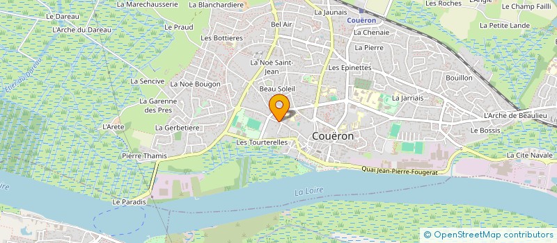 localisation de l'entreprise SCI BRIGARTED à COUERON