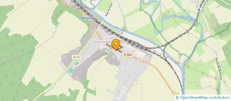 localisation de l'entreprise SCI BRIGITTE à LEROUVILLE