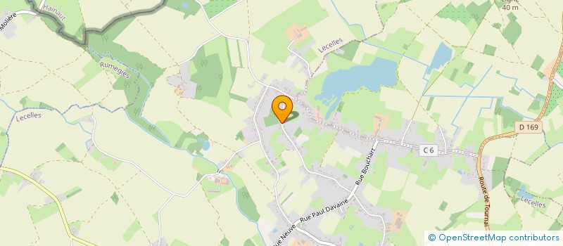 localisation de l'entreprise SCI BRIGITTE  LECELLES