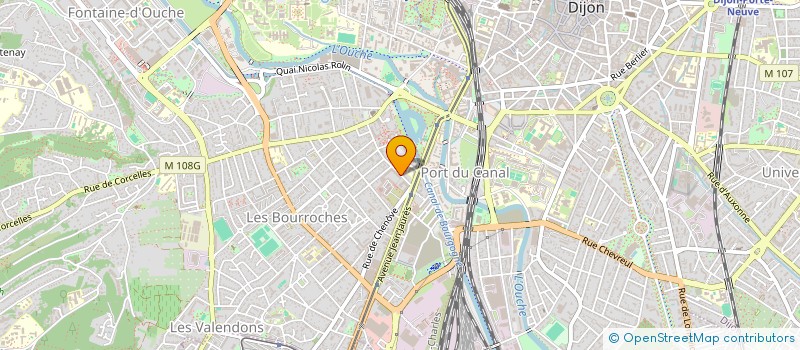 localisation de l'entreprise SCI BRIJEAN à DIJON