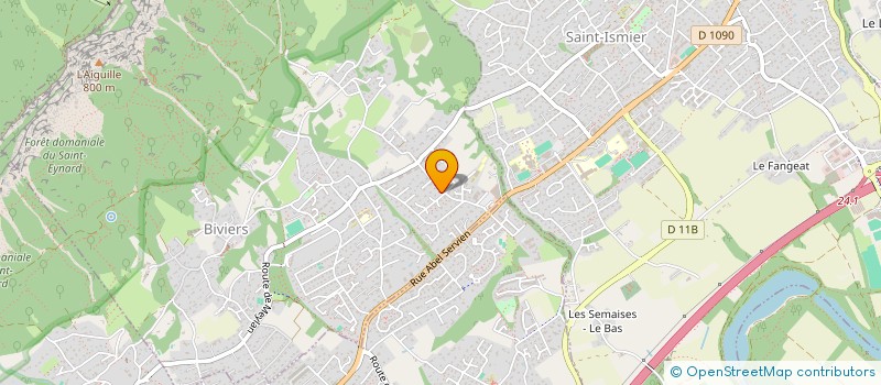 localisation de l'entreprise SCI BRILAU  BIVIERS