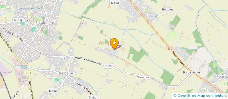 localisation de l'entreprise SCI BRILLARD ET JOLY  ODARS