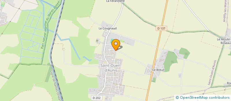 localisation de l'entreprise SCI BRILLAULT THOMAS  SAINT-OUEN-D'AUNIS