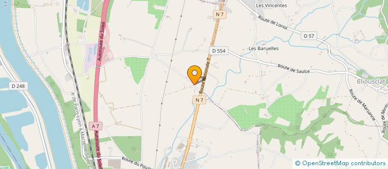 localisation de l'entreprise SCI BRILLO LE MEUR  CLIOUSCLAT