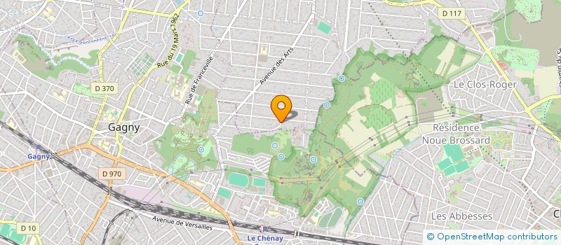 localisation de l'entreprise SCI BRILLON-MAURICIO  VILLENEUVE-SUR-LOT