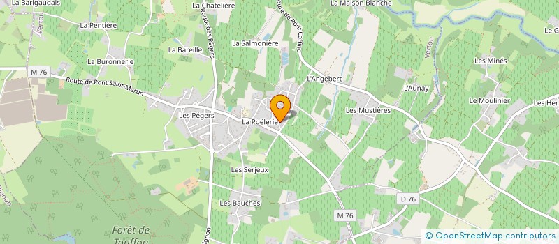 localisation de l'entreprise SCI BRILO  VERTOU