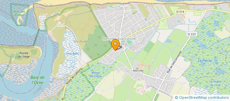 localisation de l'entreprise SCI BRIMAGE  AMFREVILLE