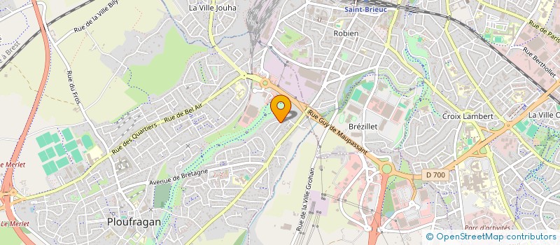 localisation de l'entreprise SCI BRIMAR  PLOUFRAGAN