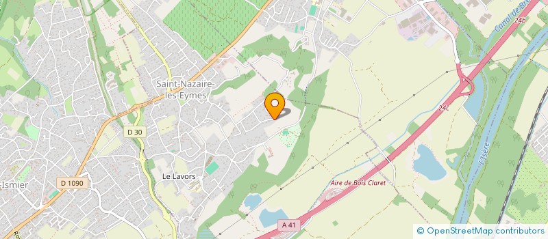 localisation de l'entreprise SCI BRIMBELLE à SAINT-NAZAIRE-LES-EYMES