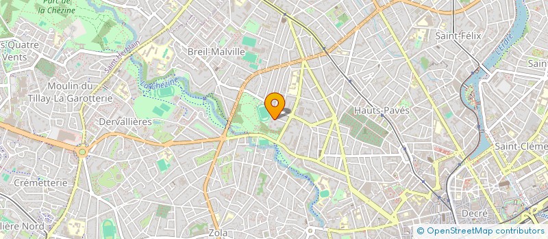 localisation de l'entreprise SCI BRIMER à NANTES