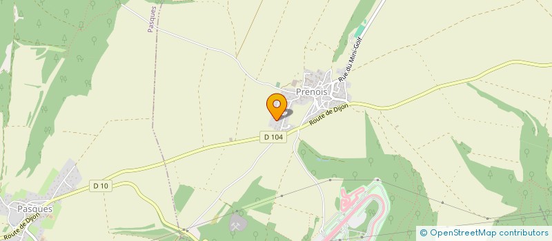 localisation de l'entreprise SCI BRIN  PRENOIS