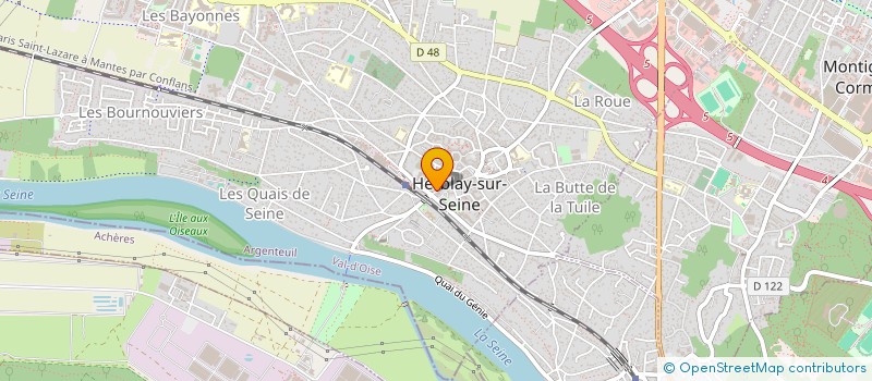 localisation de l'entreprise SCI BRINARA  HERBLAY-SUR-SEINE