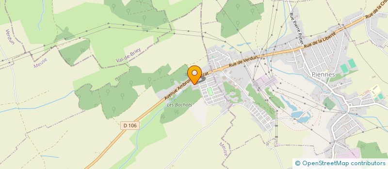 localisation de l'entreprise SCI BRINAT à BOULIGNY