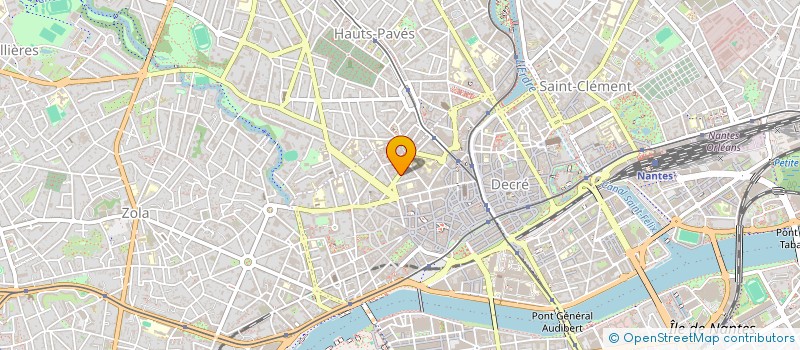 localisation de l'entreprise SCI BRINDEAU à NANTES
