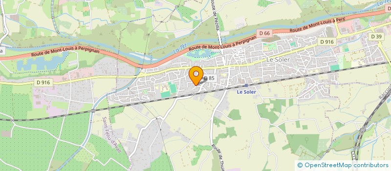 localisation de l'entreprise SCI BRINDILLE  LE SOLER