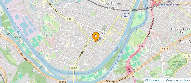 localisation de l'entreprise SCI BRIO  CROISSY-SUR-SEINE