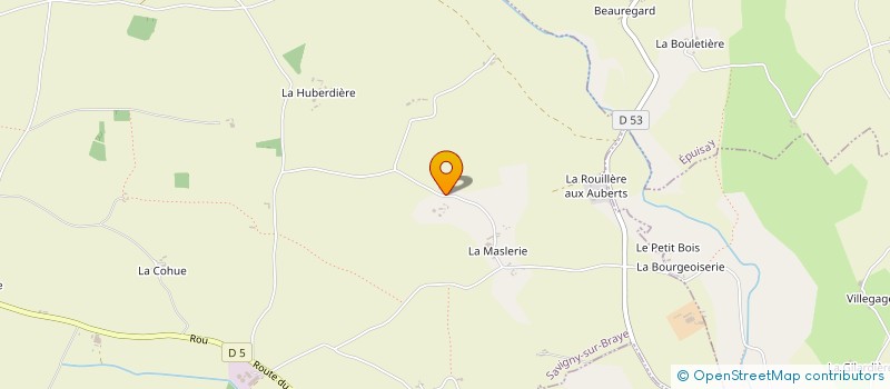 localisation de l'entreprise SCI BRIOCHE  LUNAY