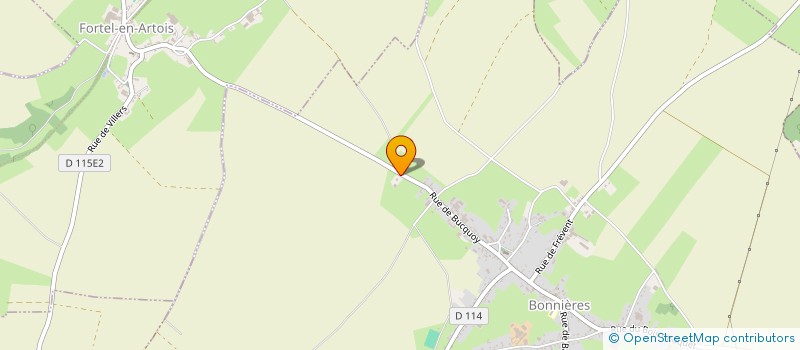 localisation de l'entreprise SCI BRIOIS  BONNIERES