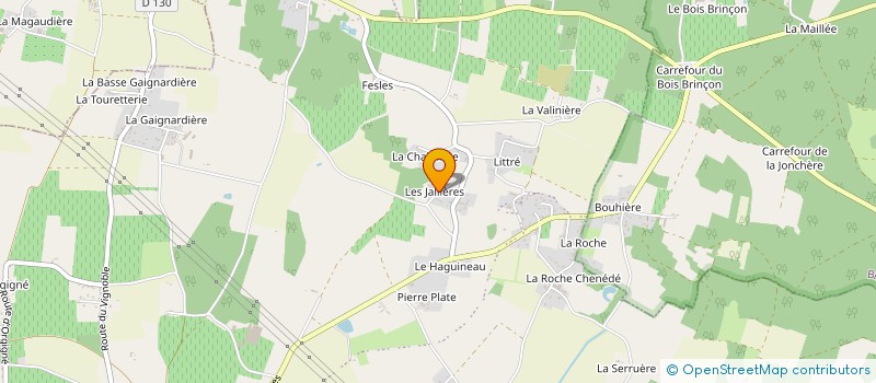 localisation de l'entreprise SCI BRIOLLAY à BRISSAC LOIRE AUBANCE