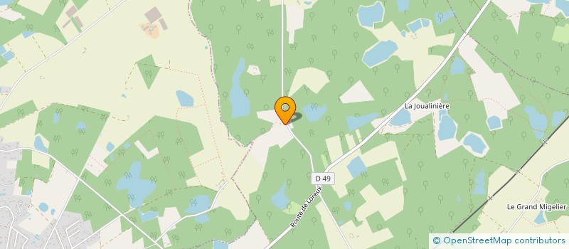 localisation de l'entreprise SCI BRION  PRUNIERS EN SOLOGNE