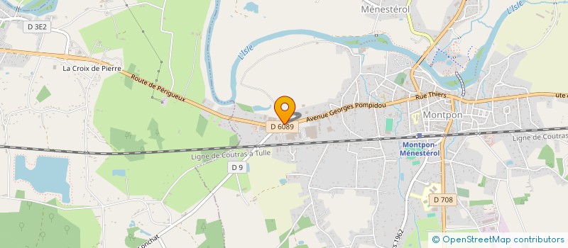 localisation de l'entreprise SCI BRION NORD  MONTPON-MENESTEROL