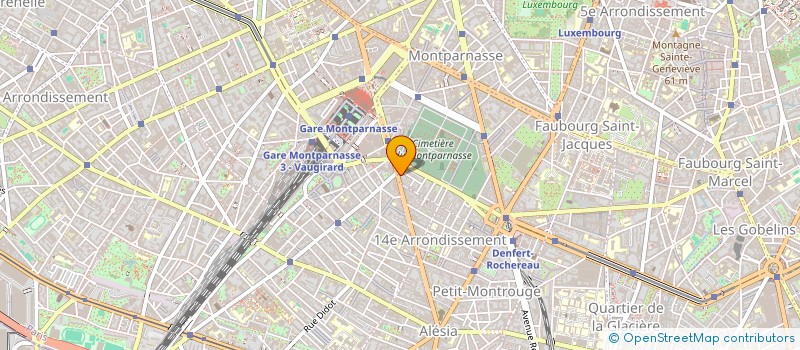 localisation de l'entreprise SCI BRISAC-URRESOLA  PARIS