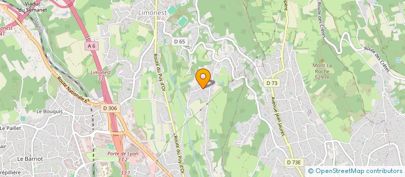 localisation de l'entreprise SCI BRISBANE  LIMONEST