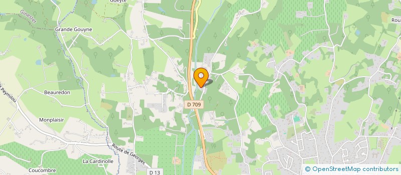 localisation de l'entreprise SCI BRISSAX à BERGERAC