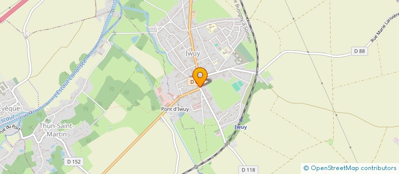 localisation de l'entreprise SCI BRISSELINE  IWUY